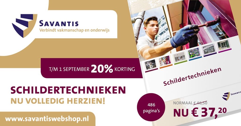 De herziene editie Schildertechnieken is nu beschikbaar!