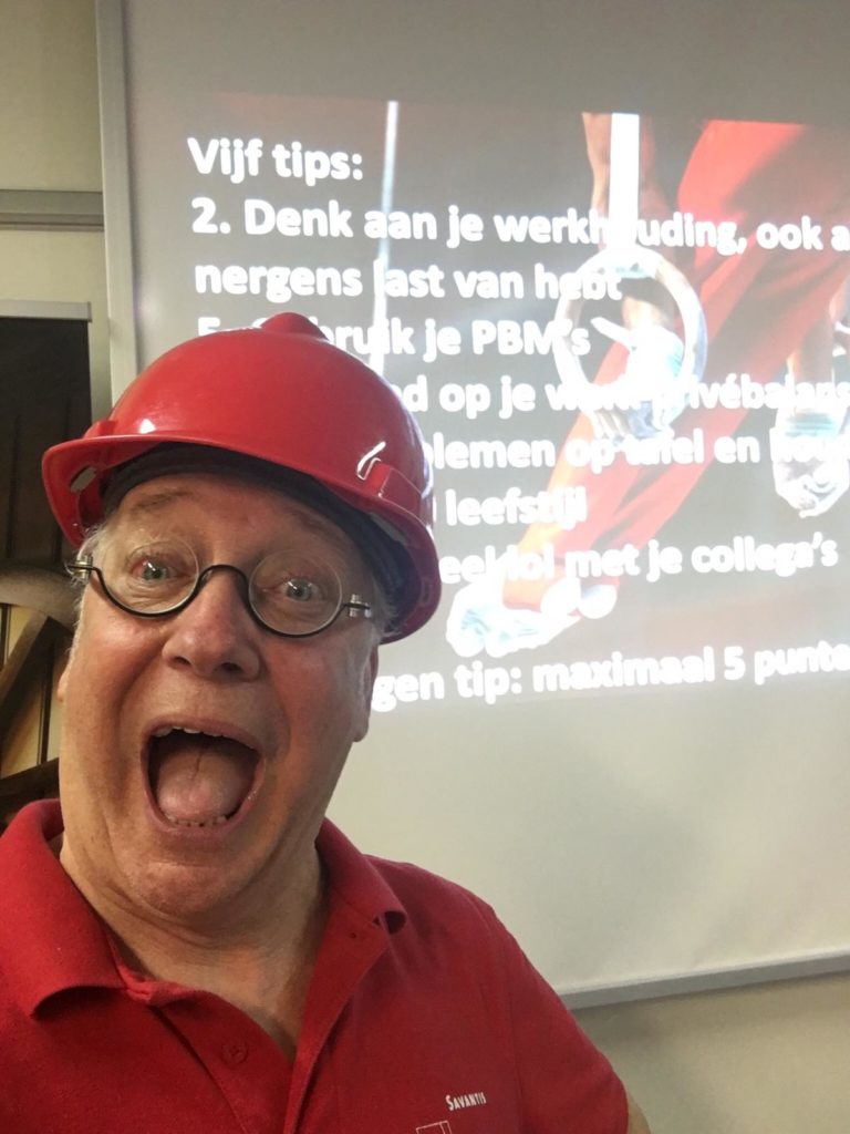 toolboxmeeting leuk en ludiek